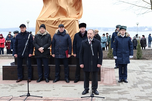 Открытие памятника "Людиновским героям- подпольщикам" 05.12.2021